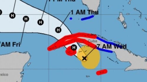 Rafael se convierte en Huracán de categoría 2 rumbo a Cuba