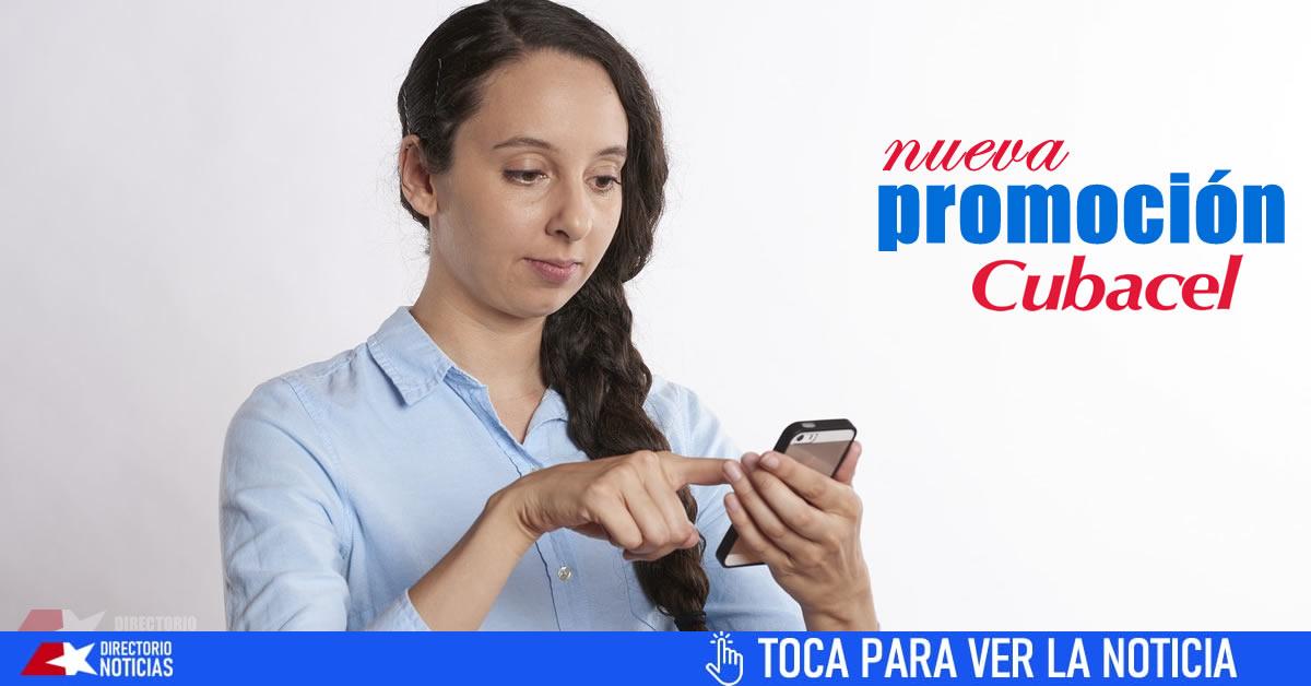 Promoción Cubacel Duplica el SALDO de tu recarga