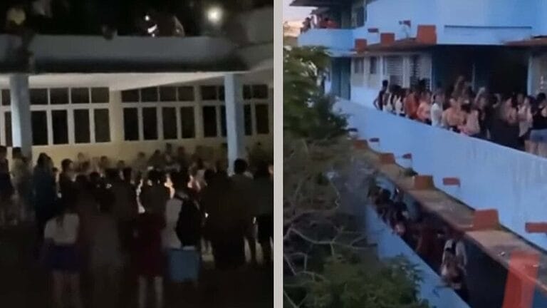 Protestas en Universidad de Camagüey por apagones y falta de agua