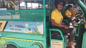 Rutas de triciclos eléctricos en La Habana llegan a Guanabacoa