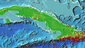 actividad sísmica en Cub