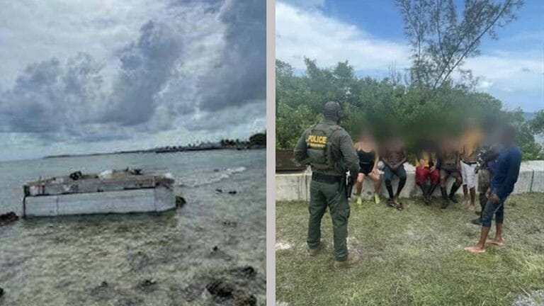 Balseros cubanos bajo custodia luego de llegar a costas de la Florida