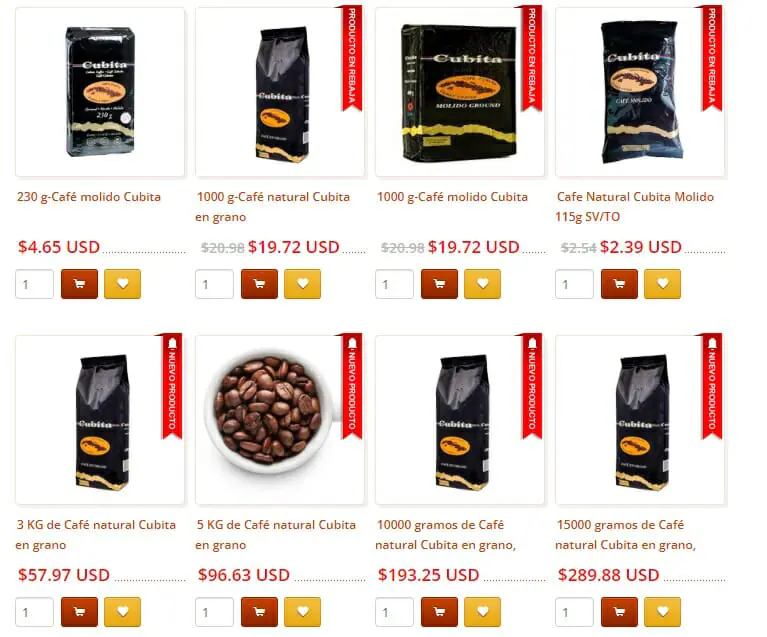 Café Natural grano 1000 g en grano - Paquete 1000 gr