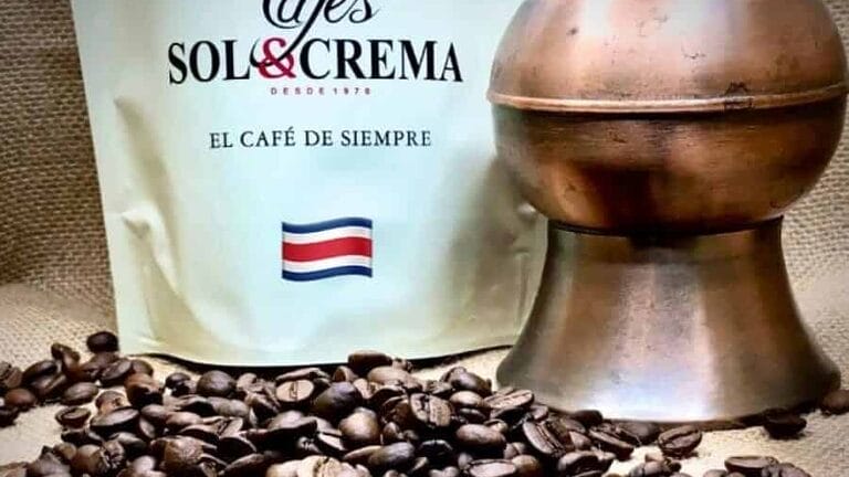 muestra de café de costa rica