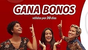 Del 22 al 30 de noviembre, si recibes una recarga entre 500 y 1250 CUP, ganas bonos, válidos por 30 días de: 30 GB (todas las redes) + 100 Min + 80 SMS + internet ILIMITADO de 12:00 a.m. a 7:00 a.m.