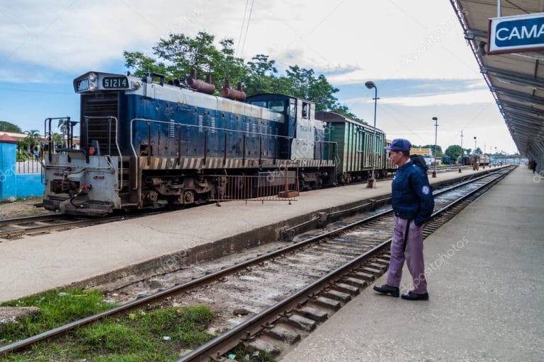 Tren en Camaguey