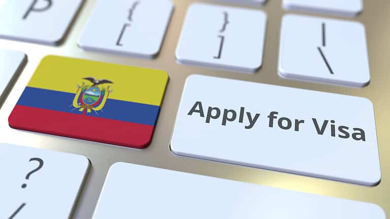 nuevo sistema de visa a Ecuador