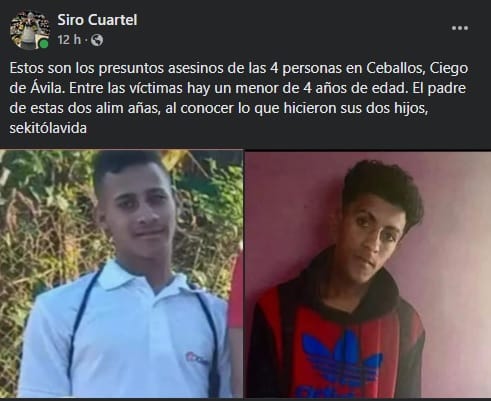 hermanos implicados crimen ceballos cuba