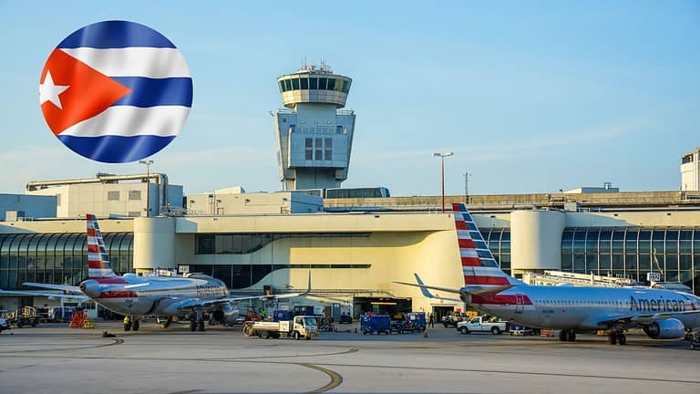 aeropuerto miami vuelos cuba