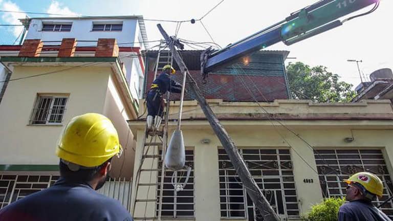 corriente en la habana