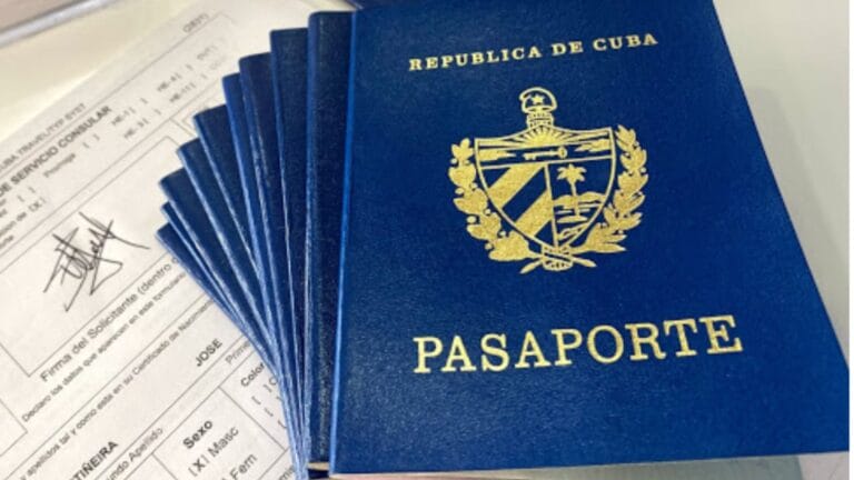 pasaporte cubano menores