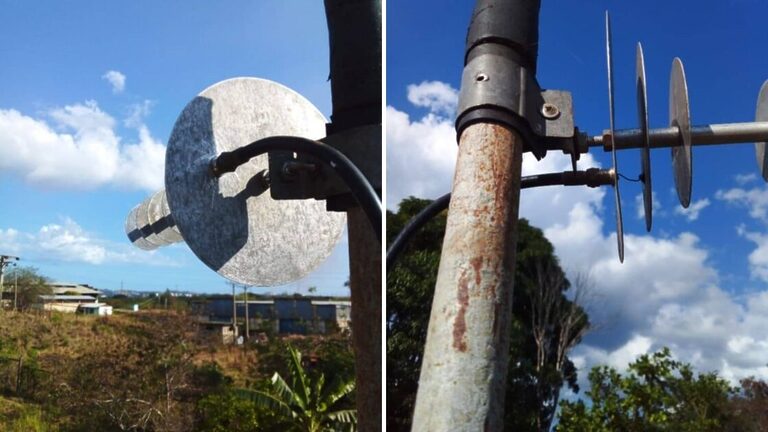 antenas internet cuba