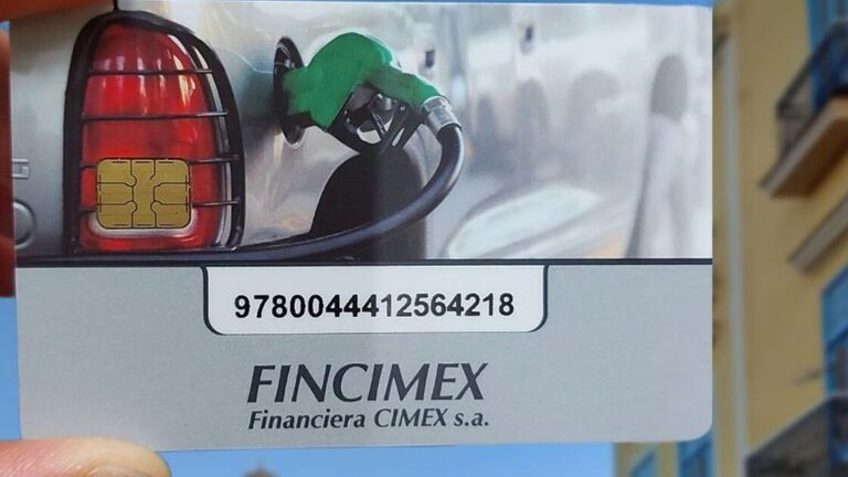 tarjeta combustible fincimex cuba