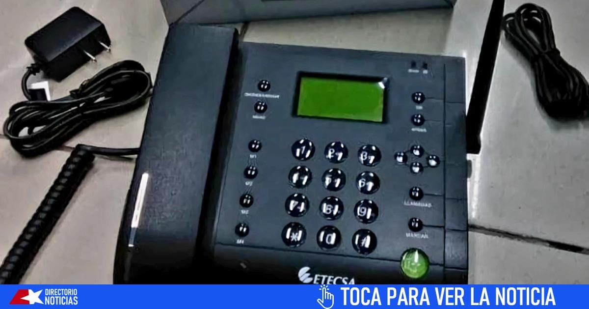 ETECSA announces new features for Alternative Fixed Telephony customers
 2024-07-20 12:00:55