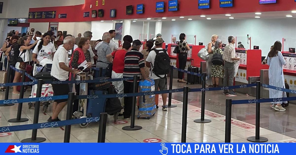 Cubana de Aviación reschedules flights today, August 9