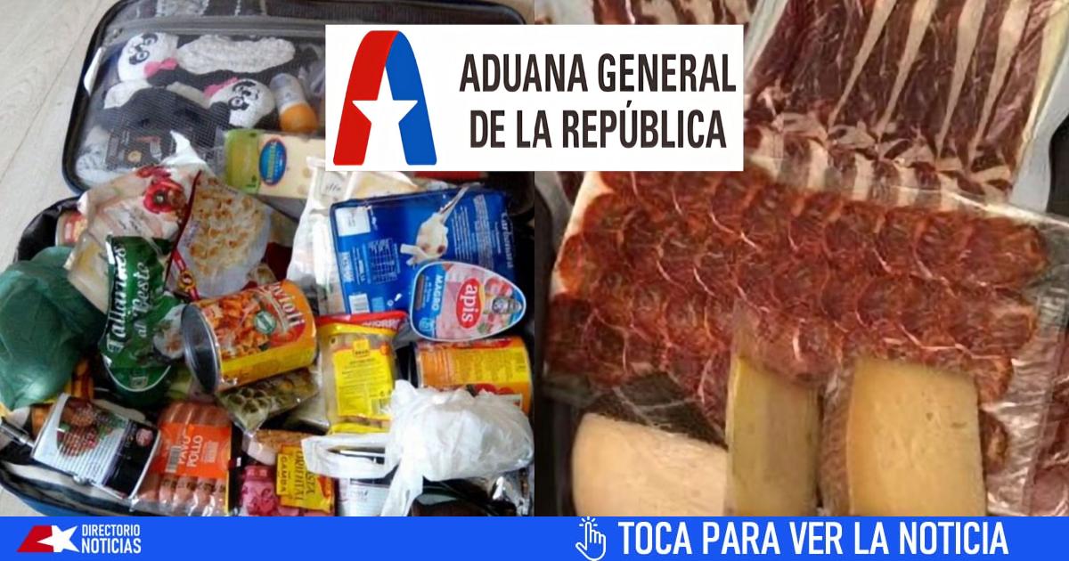 Are you traveling to Cuba? Take advantage of the free import of food and medicines before it ends