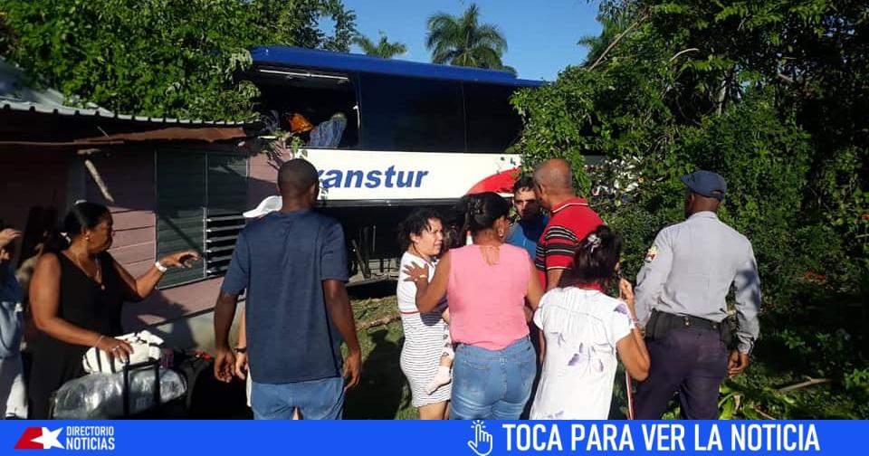 Mass accident in Santiago de Cuba: nine injured, two seriously