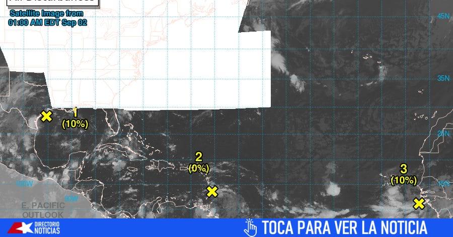 National Hurricane Center advisory: watch for three tropical systems