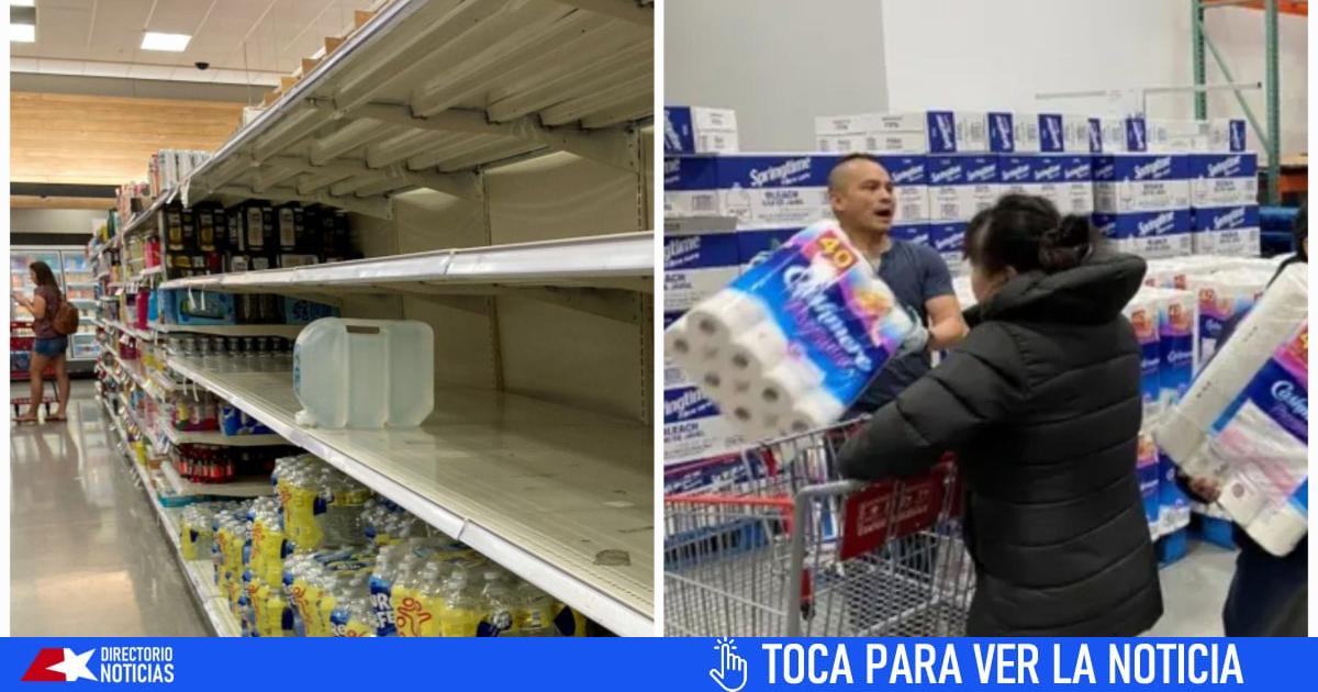 Florida supermarkets will run out of water and toilet paper as Hurricane Milton approaches