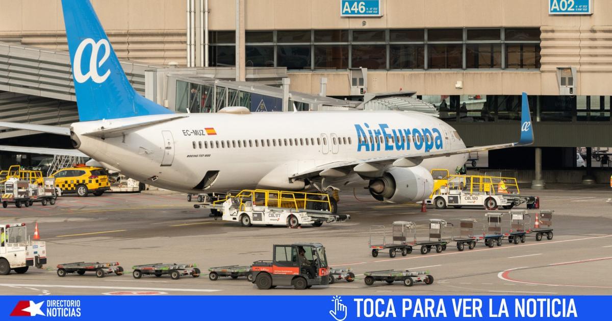 Air Europa reports on its flights to Cuba for the remainder of the year