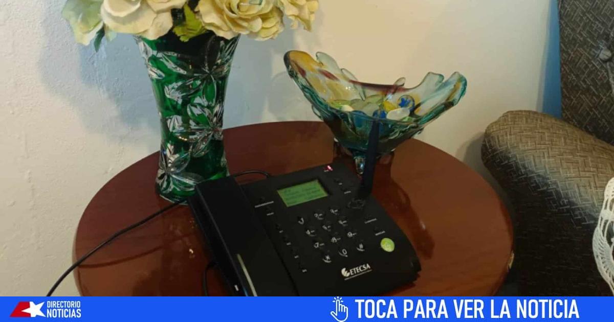 ETECSA reports on Alternative Fixed Telephony (TFA) service in Cuba