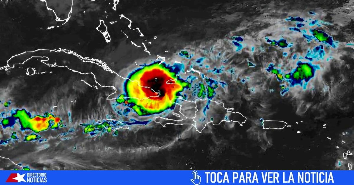 Hurricane Oscar affects eastern Cuba when it makes landfall in Baracoa