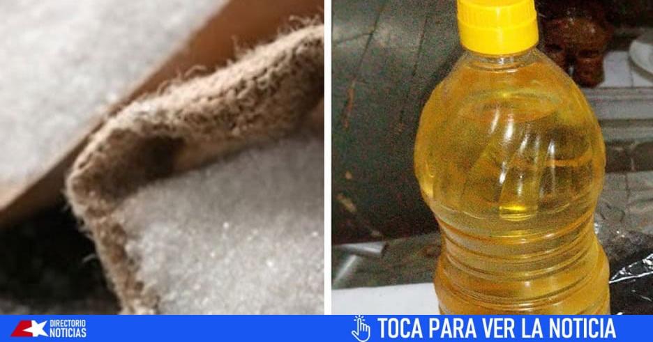 sugar and oil for consumers in Sancti Spíritus