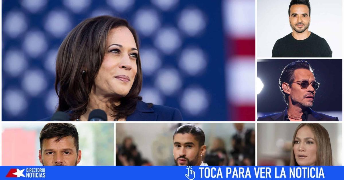 Latin stars support Kamala and show discomfort over racist comments at Trump rally