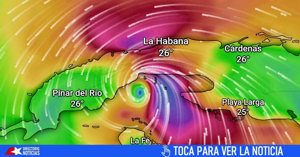 Hurricane Rafael is currently entering Cuba with category 3. Very strong winds in Havana and significant accumulations of rain