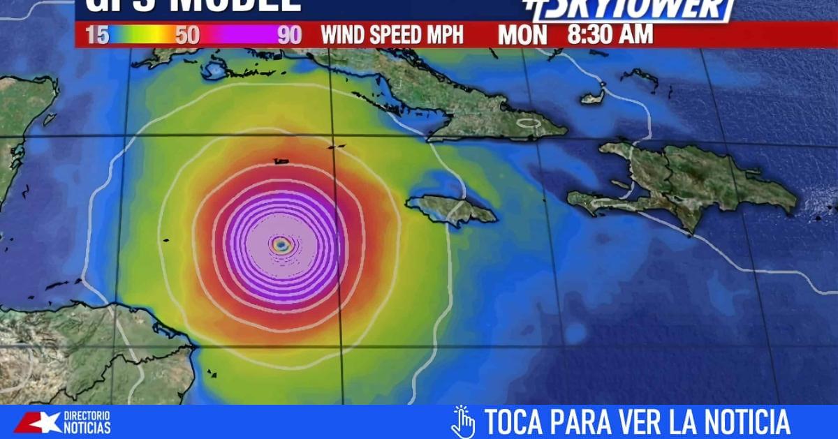 Why is the development of a cyclonic system in the Caribbean at this time of year worrying for Cuba?